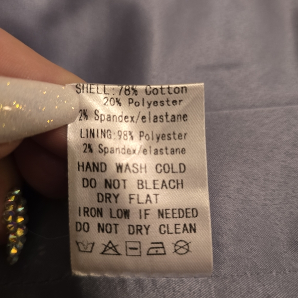 NWOT AKIRA Blue Denim Corset Top XL - Picture 7 of 7